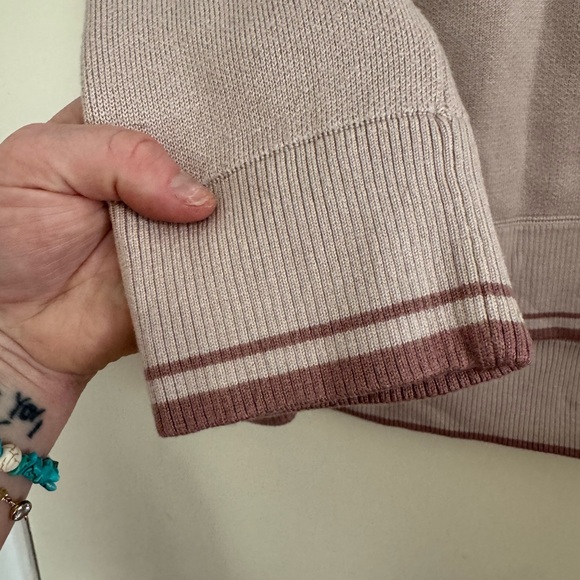 lululemon Soothe Away Soft Pink Hooded Sweater - Picture 3 of 7